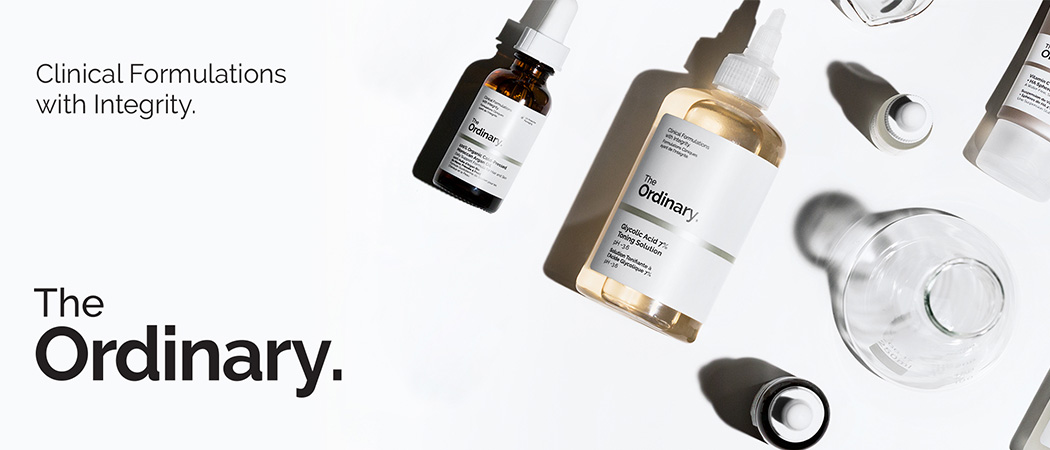 The Ordinary Brand Page Banner